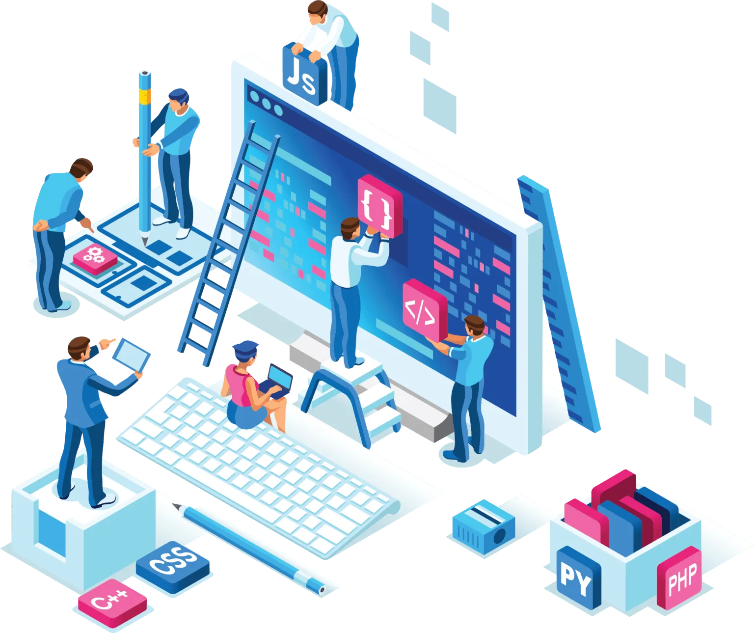 Web designing and development services